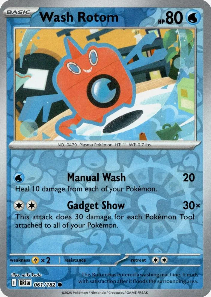 Wasch-Rotom #061 — Ewige Rivalen (Reverse Holo)
