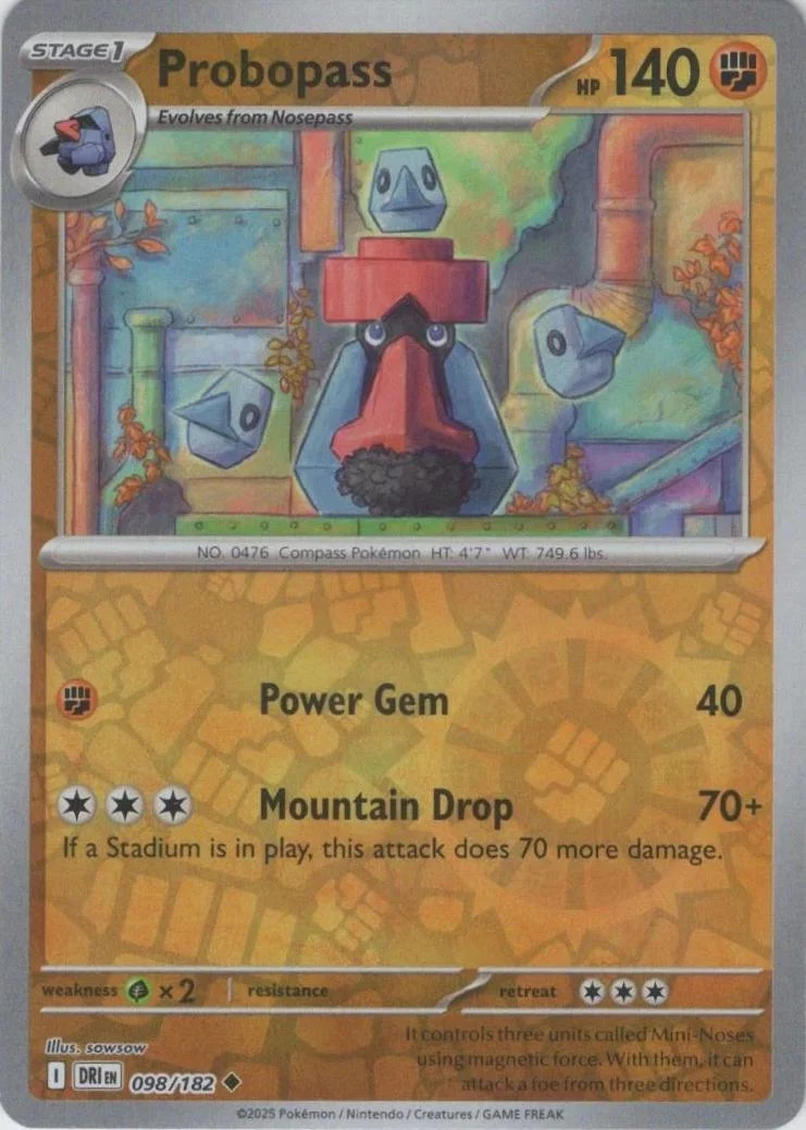 Probopass #098 — Rivali Predestinati (Reverse Holo)