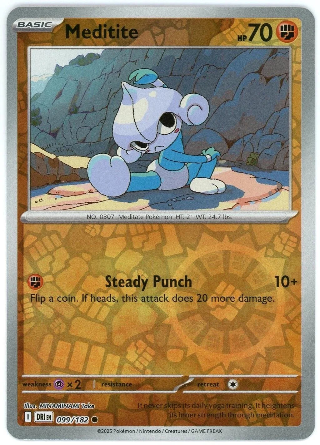 Meditite #099 — Rivali Predestinati (Reverse Holo)