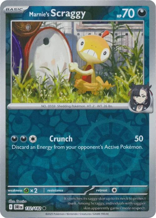 Scraggy di Mary #132 — Rivali Predestinati (Reverse Holo)