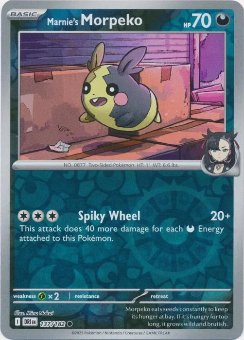 Marys Morpeko #137 — Ewige Rivalen (Reverse Holo)