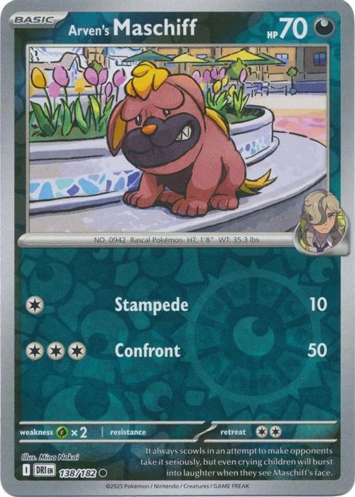 Maschiff di Pepe #138 — Rivali Predestinati (Reverse Holo)
