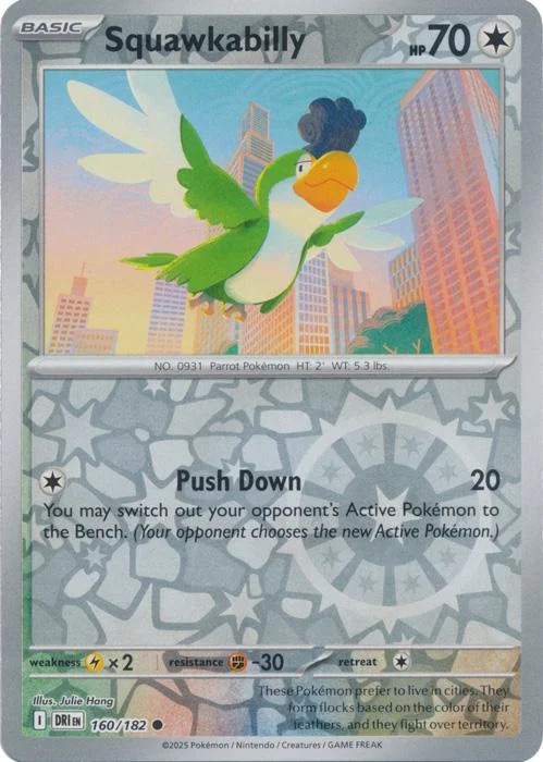 Squawkabilly #160 — Rivais Predestinados (Reverse Holo)