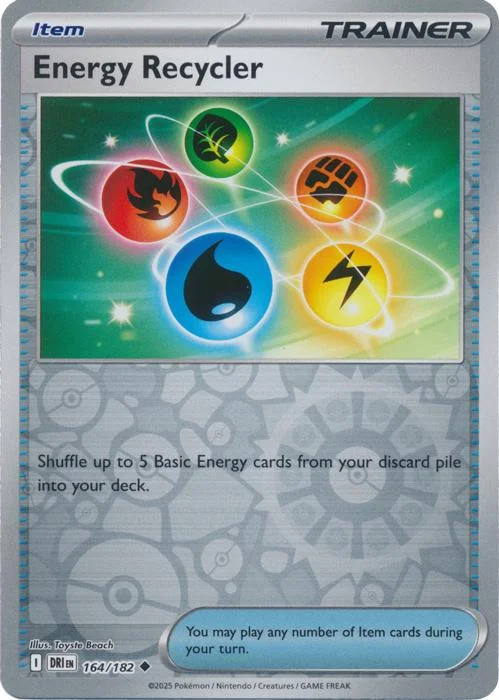 Reciclador de Energia #164 — Rivais Predestinados (Reverse Holo)