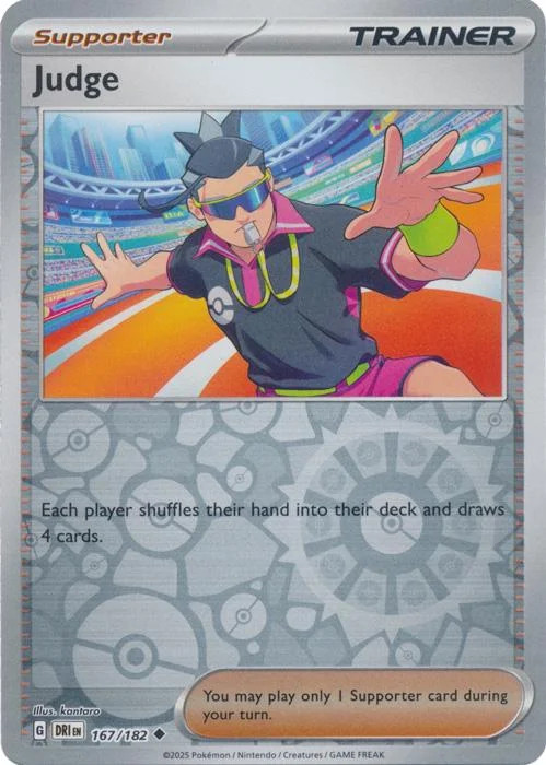 Juez #167 — Rivales Predestinados (Reverse Holo)