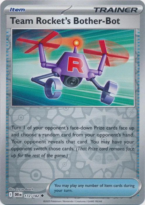 Team Rockets Stör-Bot #172 — Ewige Rivalen (Reverse Holo)