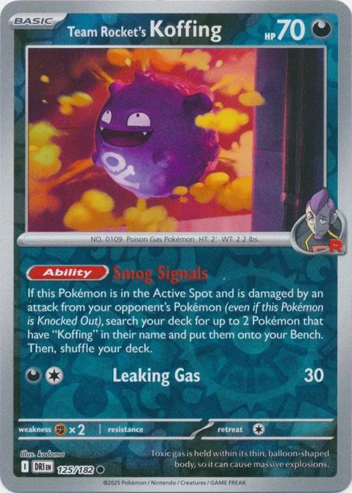 Team Rockets Smogon #125 — Ewige Rivalen (Reverse Holo)