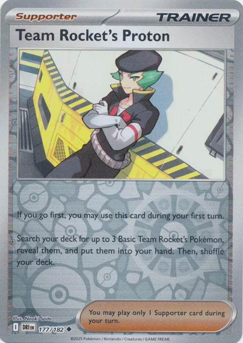 Milas del Team Rocket #177 — Rivali Predestinati (Reverse Holo)