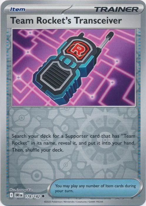 Team Rockets Transceiver #178 — Ewige Rivalen (Reverse Holo)