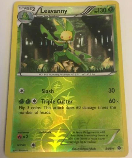 Leavanny #8 — Fuerzas Emergentes (Reverse Holo)