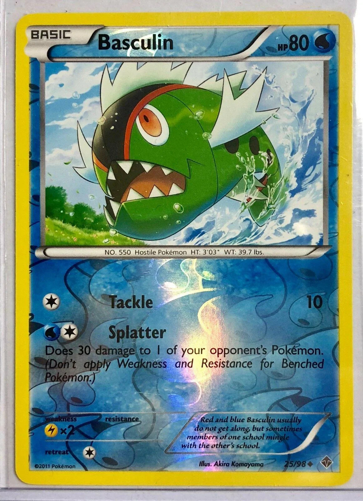 Basculin #25 — Poderes Emergentes (Reverse Holo)