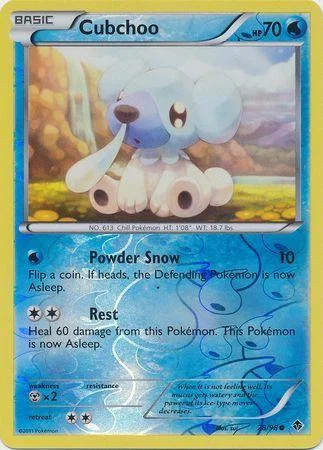 Cubchoo #28 — Fuerzas Emergentes (Reverse Holo)