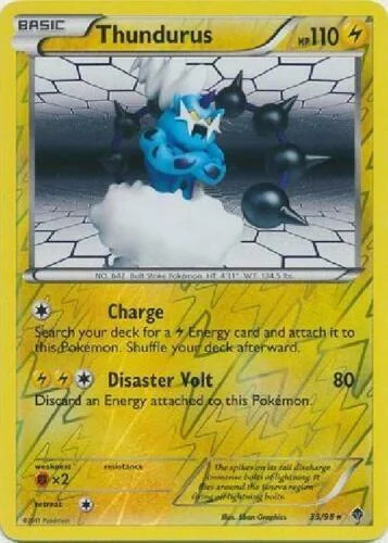 Thundurus #35 — Nuove Forze (Reverse Holo)