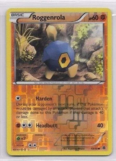 Roggenrola #49 — Fuerzas Emergentes (Reverse Holo)