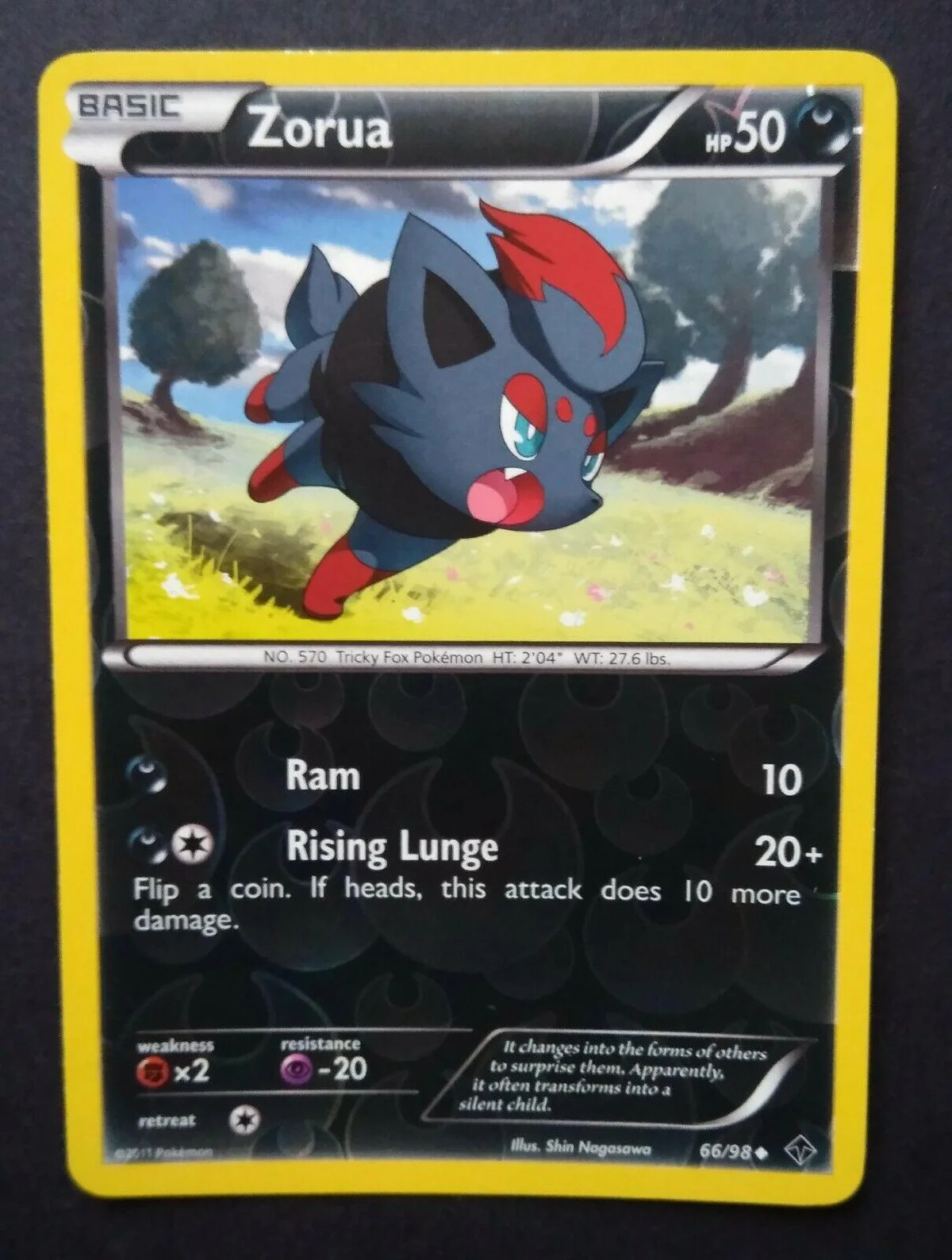 Zorua #66 — Aufstreben der Mächtigen (Reverse Holo)