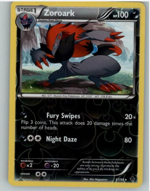 Zoroark #67 — Emerging Powers (Reverse Holo)