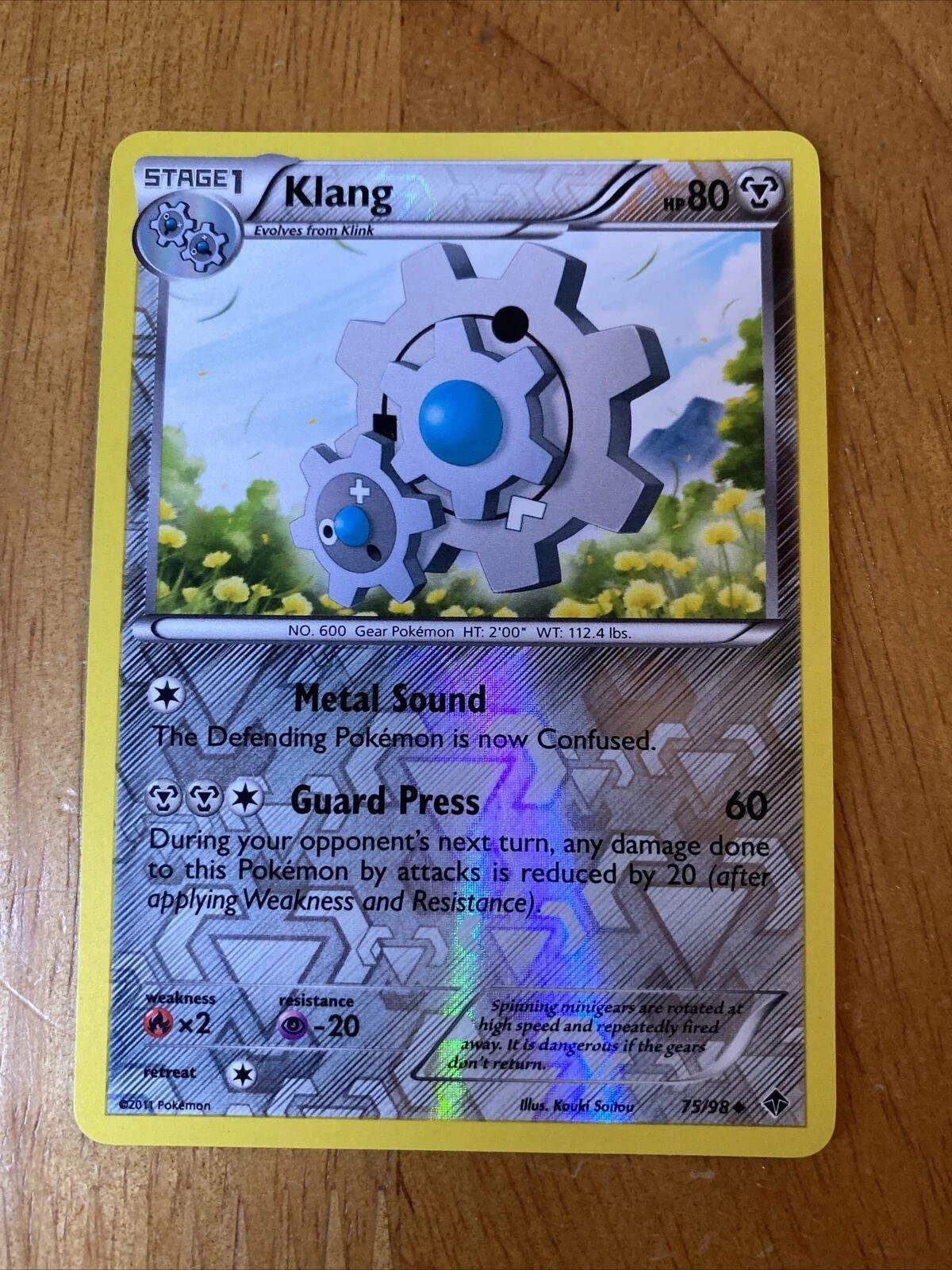 Kliklak #75 — Aufstreben der Mächtigen (Reverse Holo)