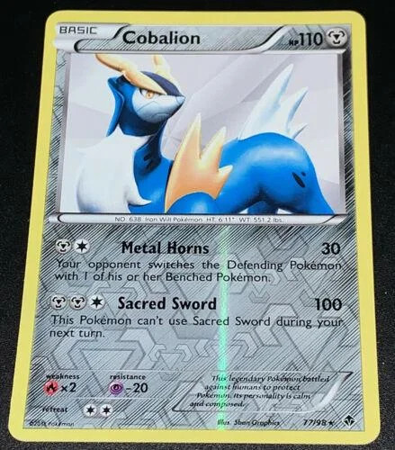Cobalion #77 — Poderes Emergentes (Reverse Holo)