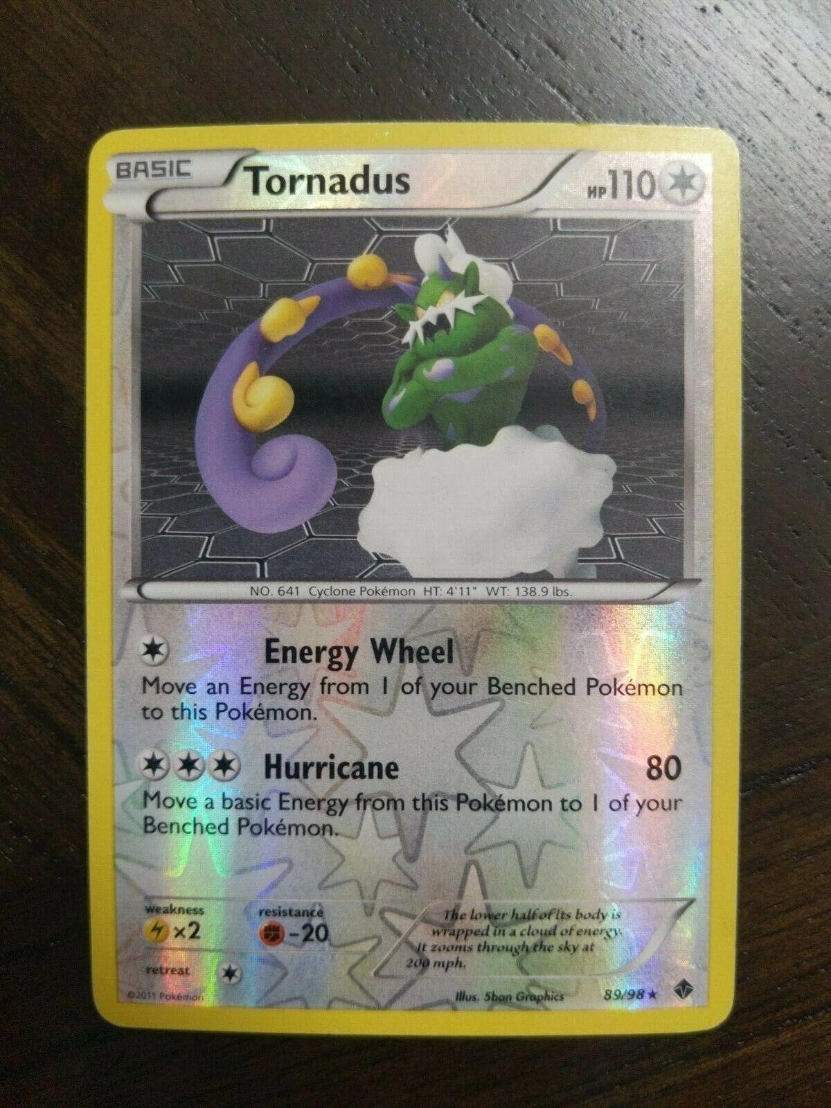 Tornadus #89 — Nuove Forze (Reverse Holo)