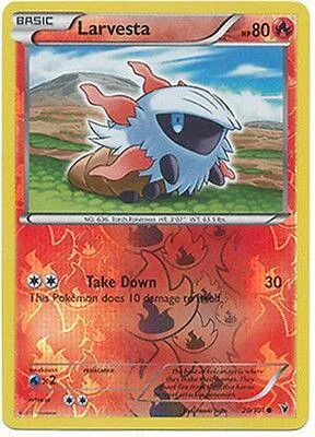 Larvesta #20 — Nobles Victorias (Reverse Holo)