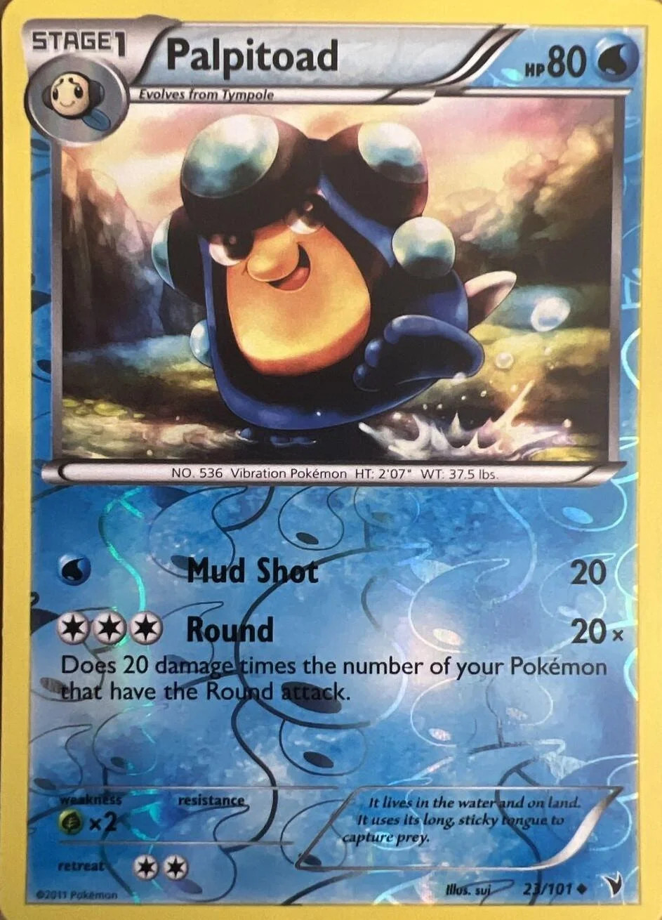 Palpitoad #23 — Vittorie Regali (Reverse Holo)