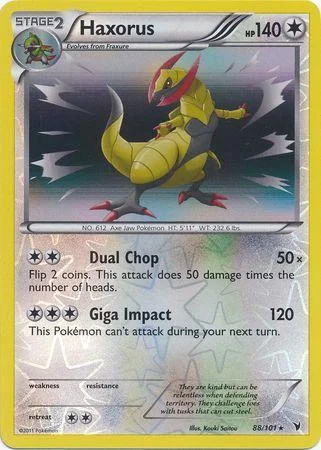 Haxorus #88 — Vittorie Regali (Reverse Holo)