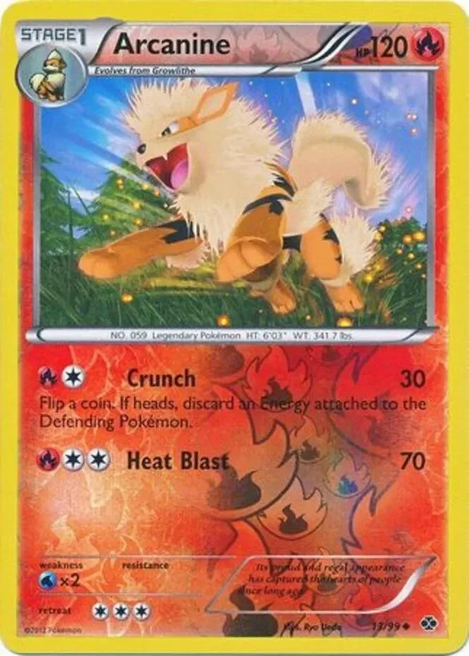 Arcanine #13 — Próximos Destinos (Reverse Holo)