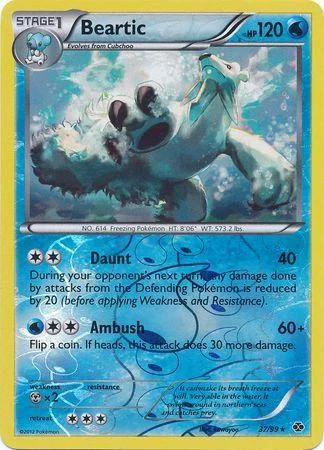 Beartic #37 — Próximos Destinos (Reverse Holo)