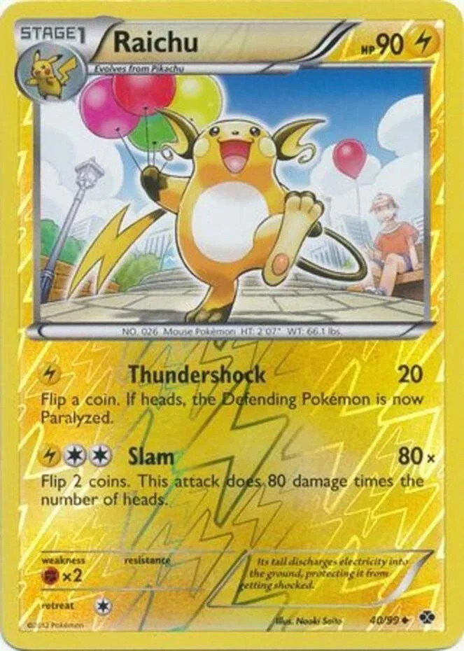 Raichu #40 — Kommende Schicksale (Reverse Holo)