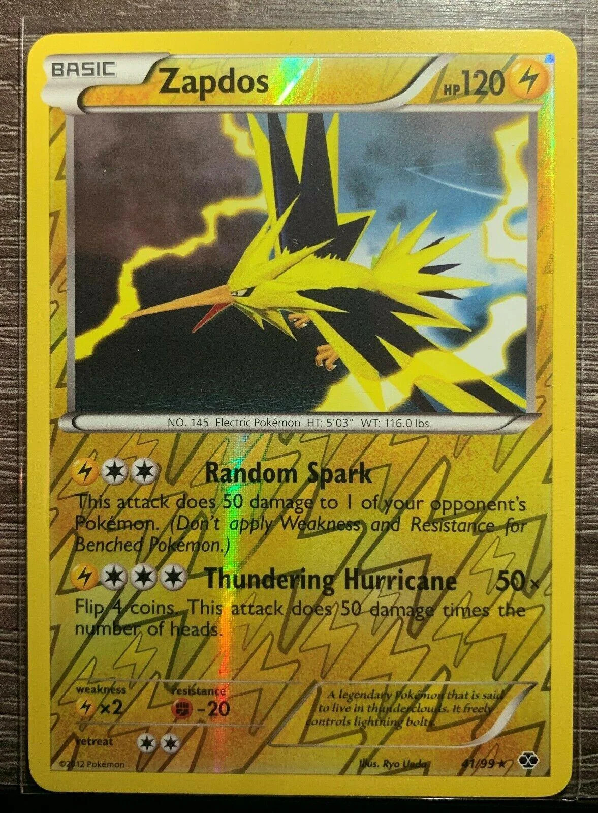 Zapdos #41 — Próximos Destinos (Reverse Holo)