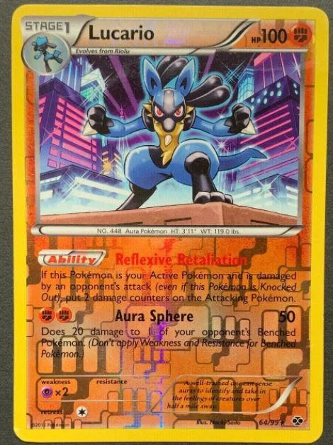 Lucario #64 — Kommende Schicksale (Reverse Holo)