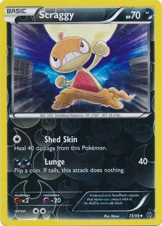 Scraggy #73 — Destini Futuri (Reverse Holo)