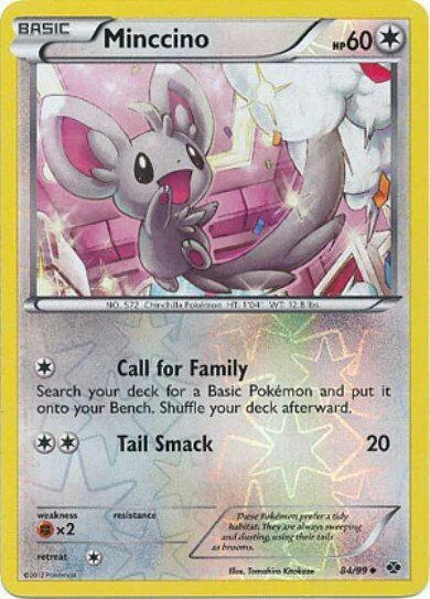 Minccino #84 — Próximos Destinos (Reverse Holo)
