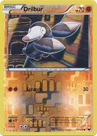 Drilbur #55 — Exploradores da Escuridão (Reverse Holo)