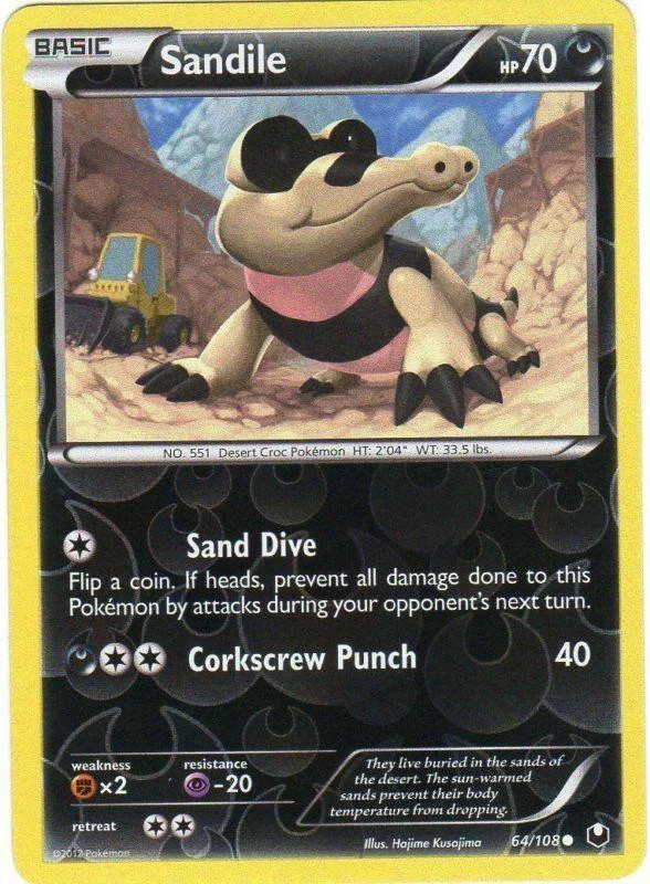 Sandile #64 — Exploradores da Escuridão (Reverse Holo)
