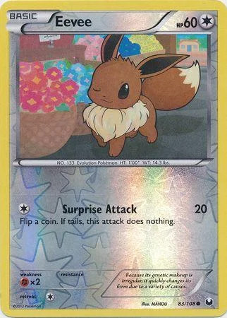Eevee #83 — Esploratori delle Tenebre (Reverse Holo)