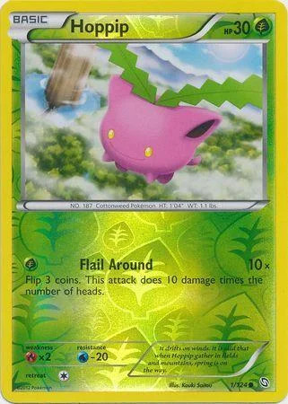 Hoppip #1 — Dragones Majestuosos (Reverse Holo)