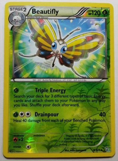 Beautifly #8 — Dragões Enaltecidos (Reverse Holo)