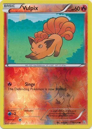 Vulpix #18 — Dragões Enaltecidos (Reverse Holo)