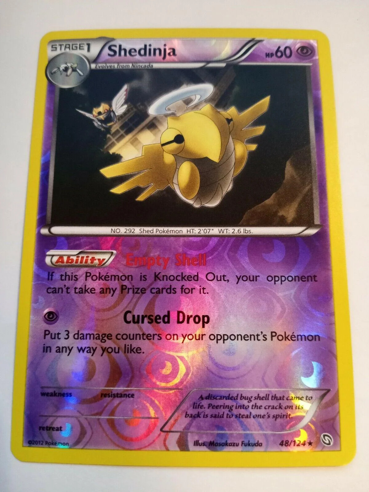Shedinja #48 — Dragons Exalted (Reverse Holo)