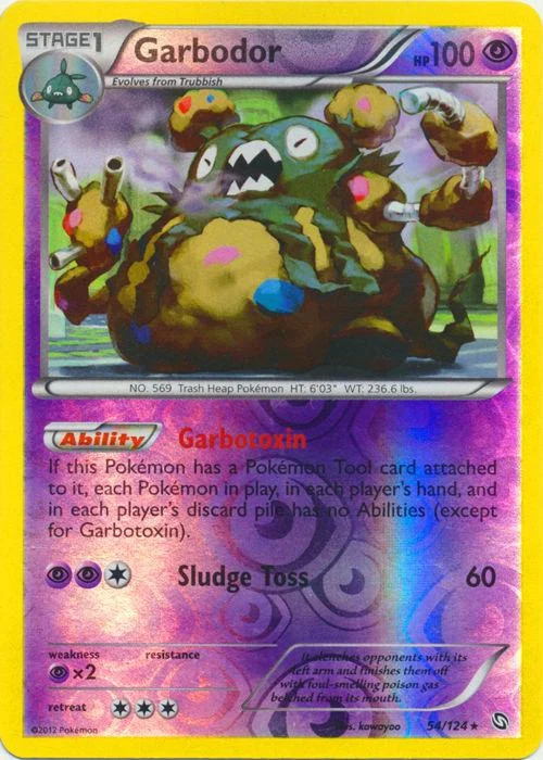 Garbodor #54 — Stirpe dei Draghi (Reverse Holo)