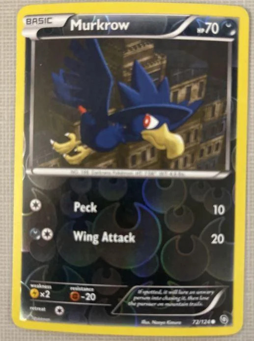 Murkrow #72 — Dragões Enaltecidos (Reverse Holo)