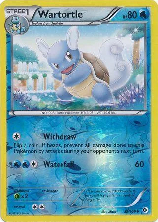 Wartortle #30 — Fronteiras Cruzadas (Reverse Holo)