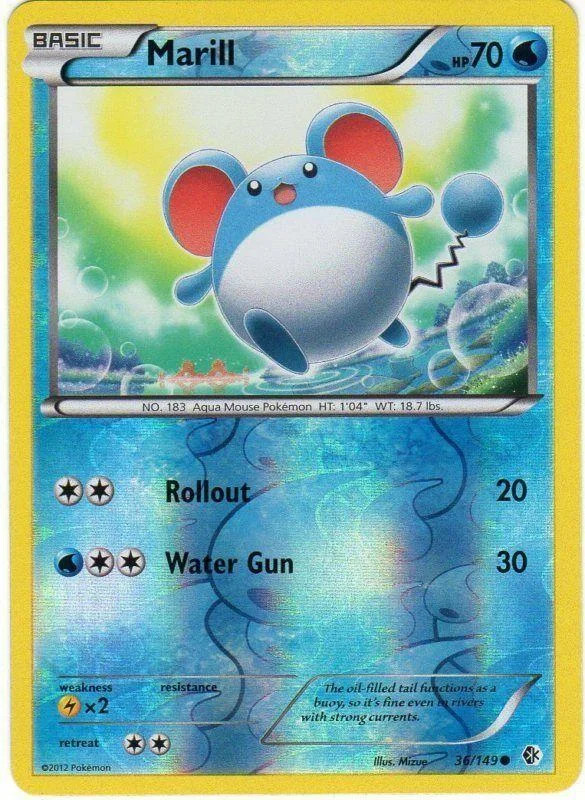Marill #36 — Confini Varcati (Reverse Holo)