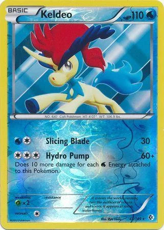 Keldeo #47 — Überschrittene Schwellen (Reverse Holo)