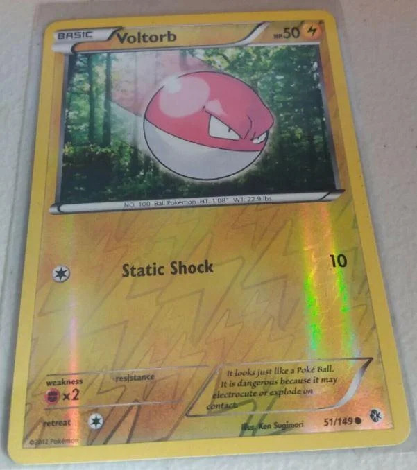 Voltorb #51 — Confini Varcati (Reverse Holo)