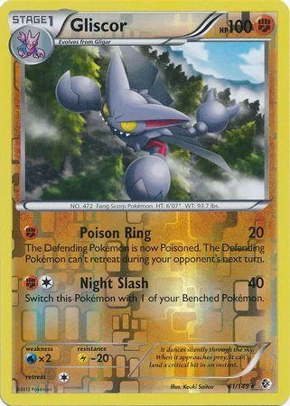 Gliscor #81 — Confini Varcati (Reverse Holo)