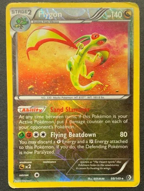Flygon #99 — Fronteras Cruzadas (Reverse Holo)