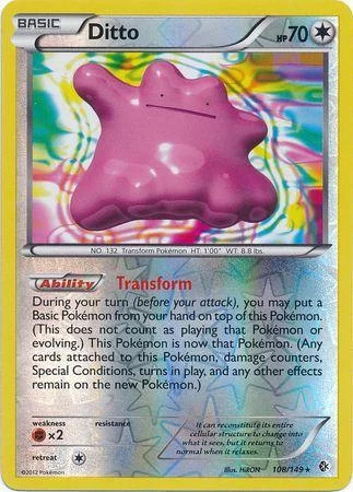 Ditto #108 — Fronteras Cruzadas (Reverse Holo)
