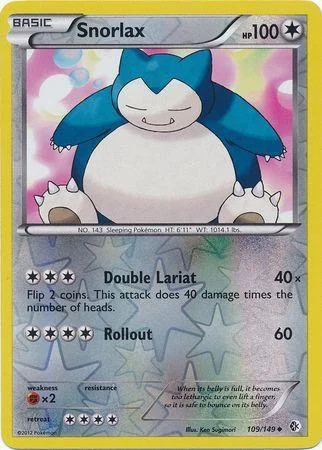 Snorlax #109 — Confini Varcati (Reverse Holo)